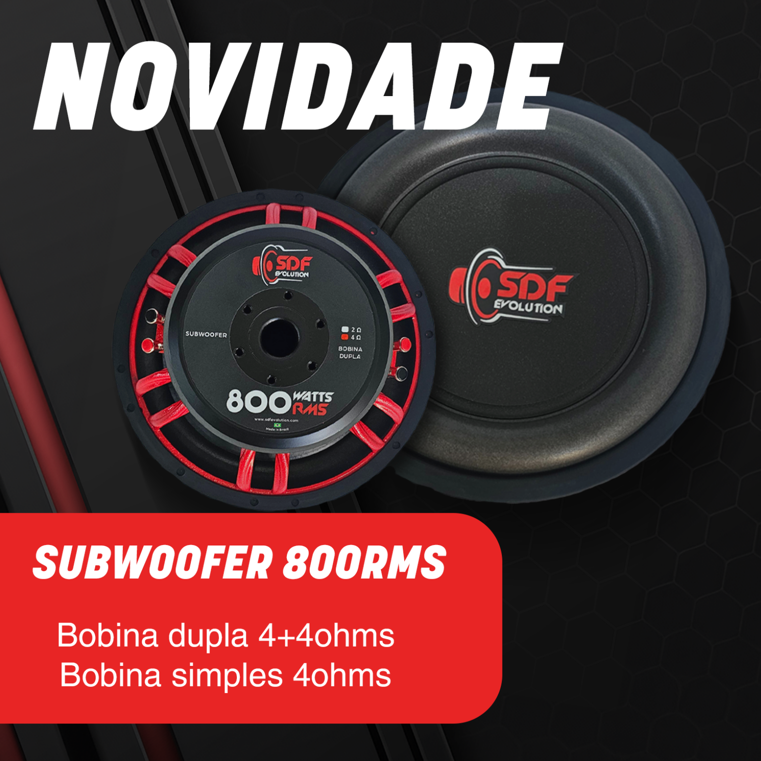Subwoofer 800RMS